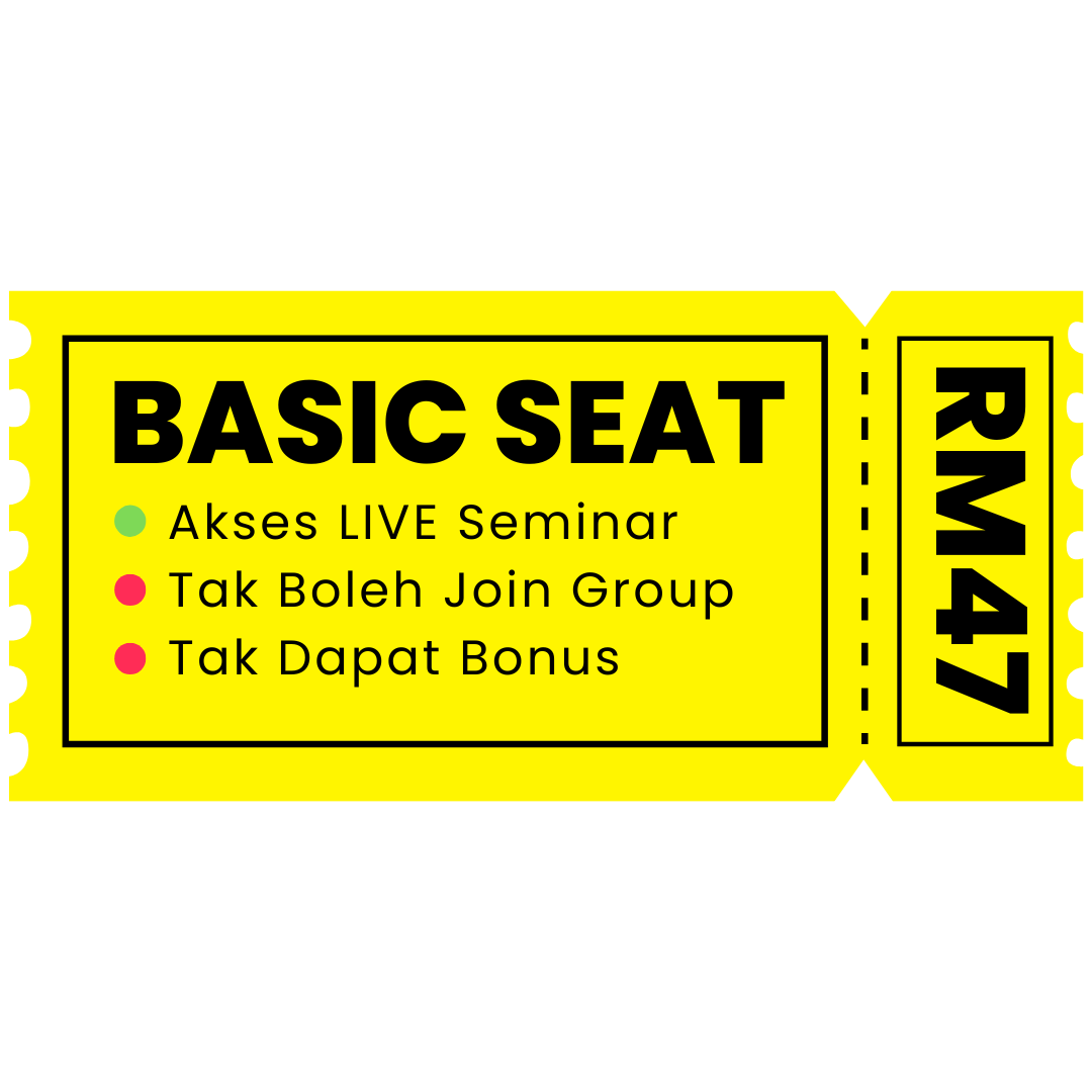 Basic Seat - Seminar Hybrid GMV Max 20 Nov 2025